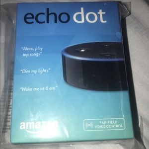 Amazon echo dot New in plastic wrap